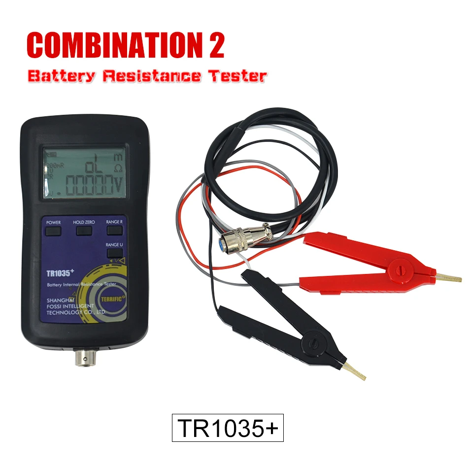 

Upgrade YR1035 Digital Original Four-line TR1035 Lithium Battery Internal Resistance Test Electrical 18650 Dry Battery Tester C2