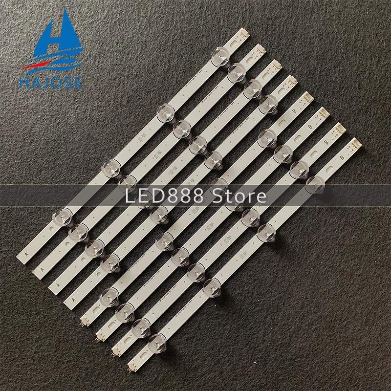 عدة 8 قطعة LED الخلفية ل LTG 40LF630V 40LF6300 40LH5300 40LH5700 40LF6350 40LF570V 40LF631V SVL400 6916L-0885A 0884A