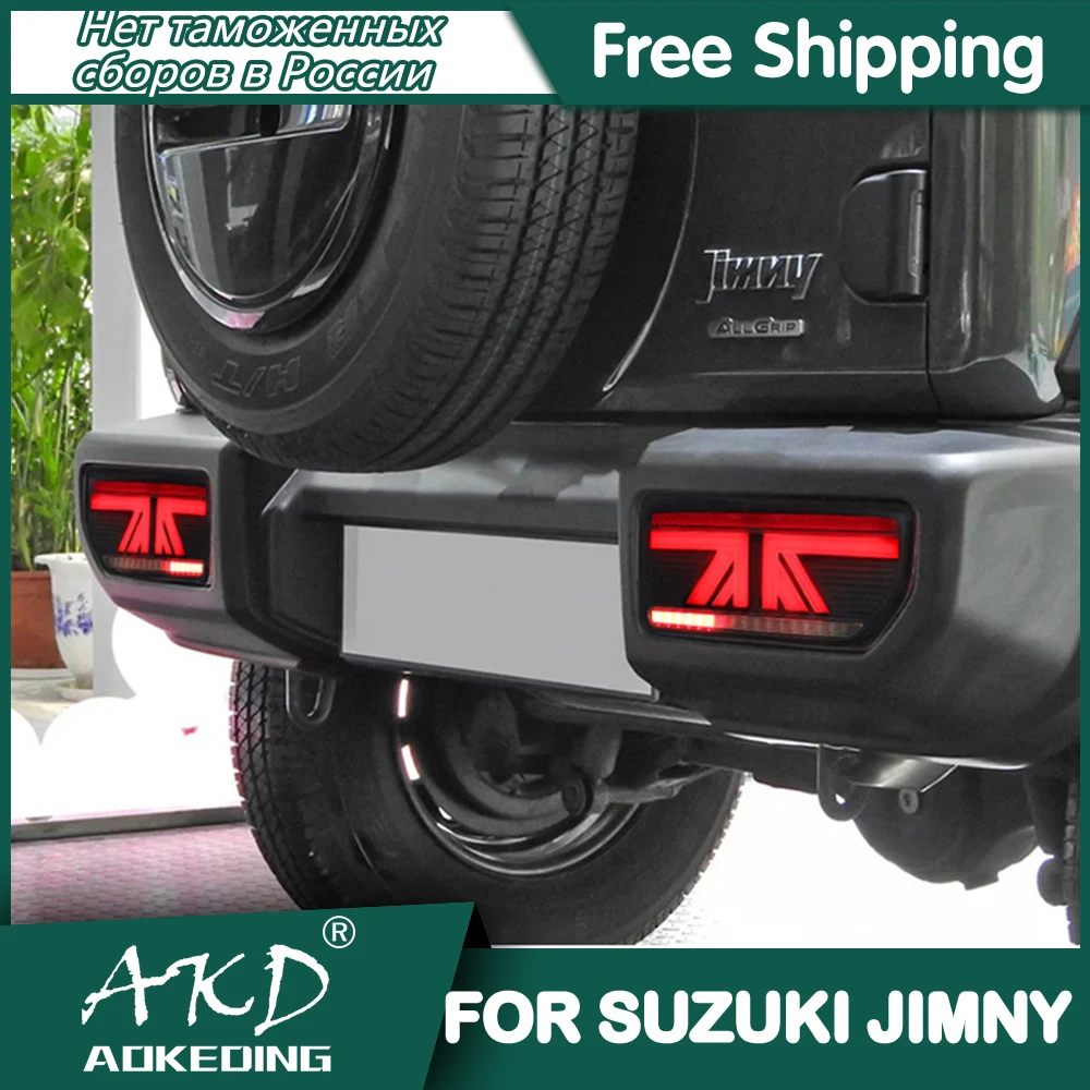 For Suzuki Jimny Tail Lamp 2018-2020 Led Fog Lights DRL Day Running Light Tuning Car Accessories Jimny Tail Lights