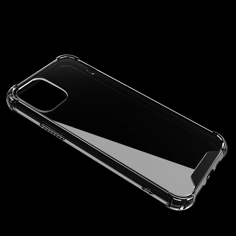 NOTOW Transparent 1.5MM Acryl+TPU Clear Case Soft FrameBumper Shockproof Cover Shell For iPhone 15 14 13 12 11/11pro/11proMax XR