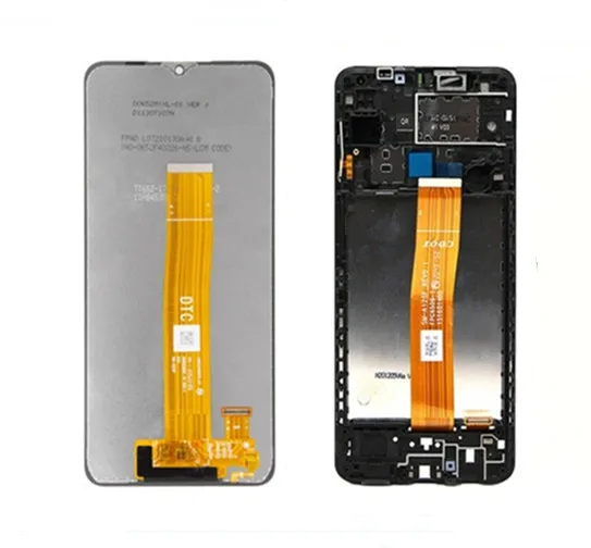 Substituição Do Conjunto Do Digitador Da Tela De Toque, Display LCD, Peças De Reparo Para Samsung Galaxy A12, A125F, A125F, DS, 1Pc