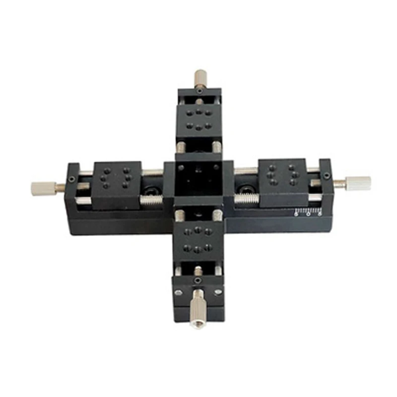 Stroke 10 / 35 / 65 / 95mm manual translation table x single axis displacement table / one-dimensional displacement table slide