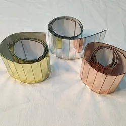 Glass Mirror Roll Mosaic ,Rectangular Mirror Mosaic,Yellow Gold Glass Mirror Title , Rose Gold Glass Mirror Title