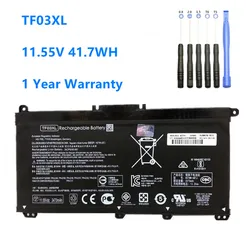 TF03XL Battery For HP Pavilion 15-CC 14-bf033TX 14-bf108TX 14-bf008TU HSTNN-UB7J TPN-Q188 TPN-Q189 TPN-Q190 Q191 TF03