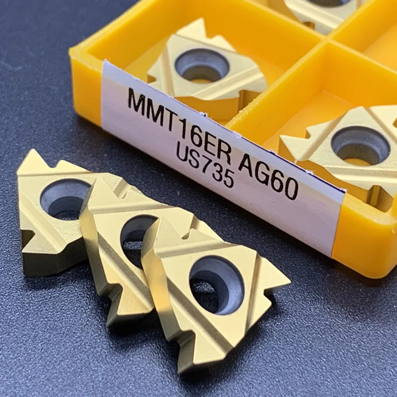 10 pz MMT16IR/ER AG60 VP15TF UE6020 US735 inserti in metallo duro utensile da tornio utensile da taglio utensili da tornio