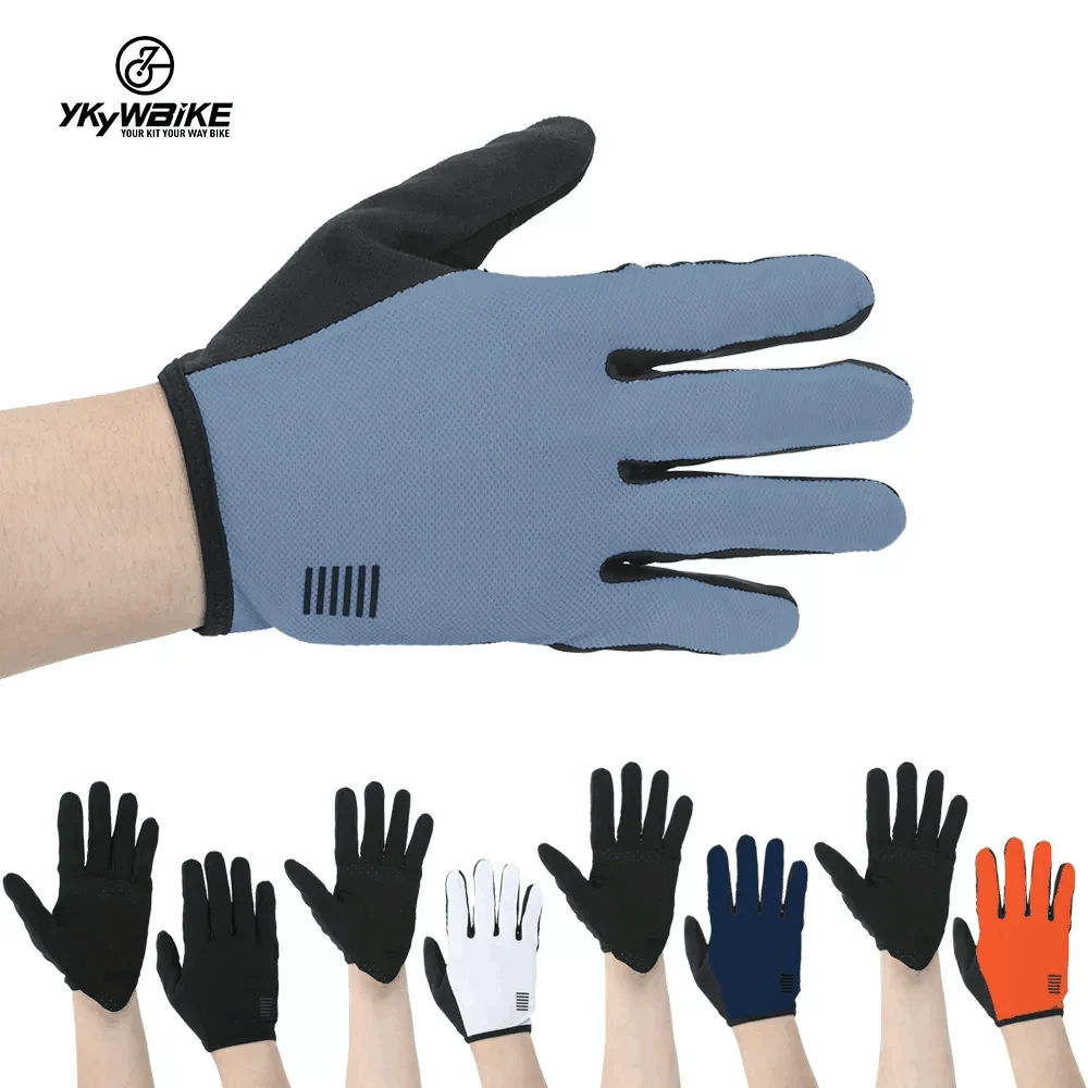 YKYWBIKE Breathable Cycling Gloves Touch Screen Riding MTB Bike Bicycle Gloves Motorcycle Winter Autumn Bike long finger Gloves