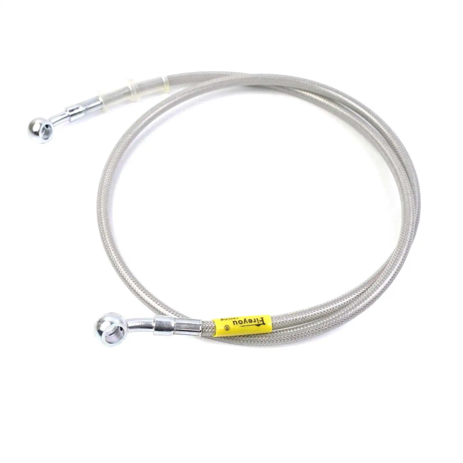 1600mm-2400mm Motorcycle Hydraulic Brake Hose Line Cable 10mm Banjo for Suzuki Kawasaki Yamaha  Pipe Line Braided oil hose