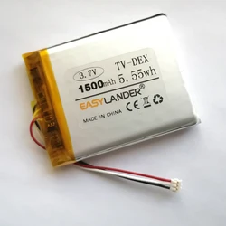 3.7V 1500mAh akumulator litowo-polimerowy do TV-DEX WIDEX model: WIDEX DK 3540 TV-CONTROLLER