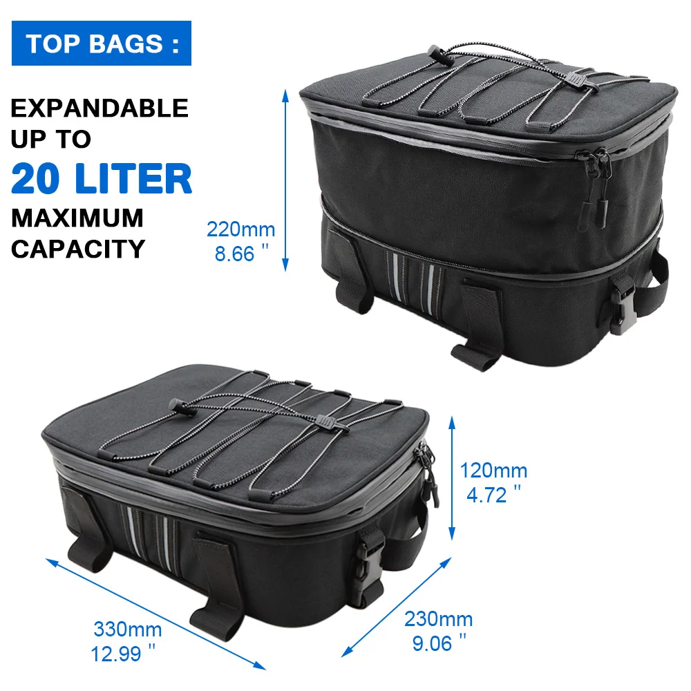Motorcycle Top Bags Case Luggage Bags Waterproof Modified For BMW R1250 1150 GS R 1200 RT F 650 700 750 800 GS K 1600 Grand Ame
