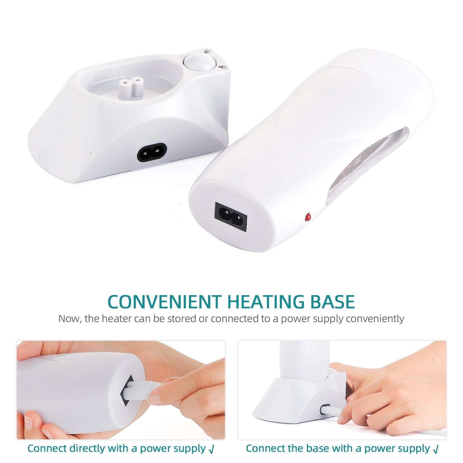 Sáp Nóng Lạnh Depilatory Heater Với Làm Nóng Căn Cứ Tóc Máy Wax Tẩy Lông Ấm Máy Tẩy Nhổ Lông Làm Nóng Sáp Lăn Máy Tẩy Nhổ Lông