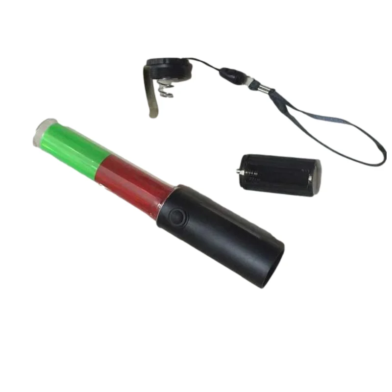 26 Multi-Functionele Flashinglight Rood Groen Tl Led Noodevacuatie Tool Voertuigen Knipperende Pvc Verkeer Baton