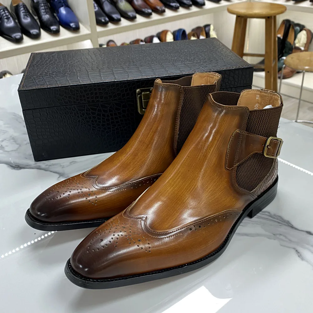 Modische Herren-Lederschuhe mit Schlangenhaut-Aufdruck, klassische Schnürung, Oxford, formell in Wein, Blau, Kaffee, Schwarz – spitze Zehenpartie – Detail 38