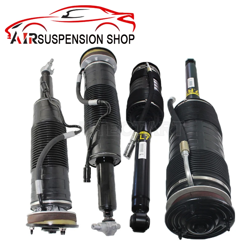 

4pc Front+Rear Air Shock Absorber Active Body Control ABC Suspension For Mercedes-Benz W221 CL&S-Class 2213206413 2213208013