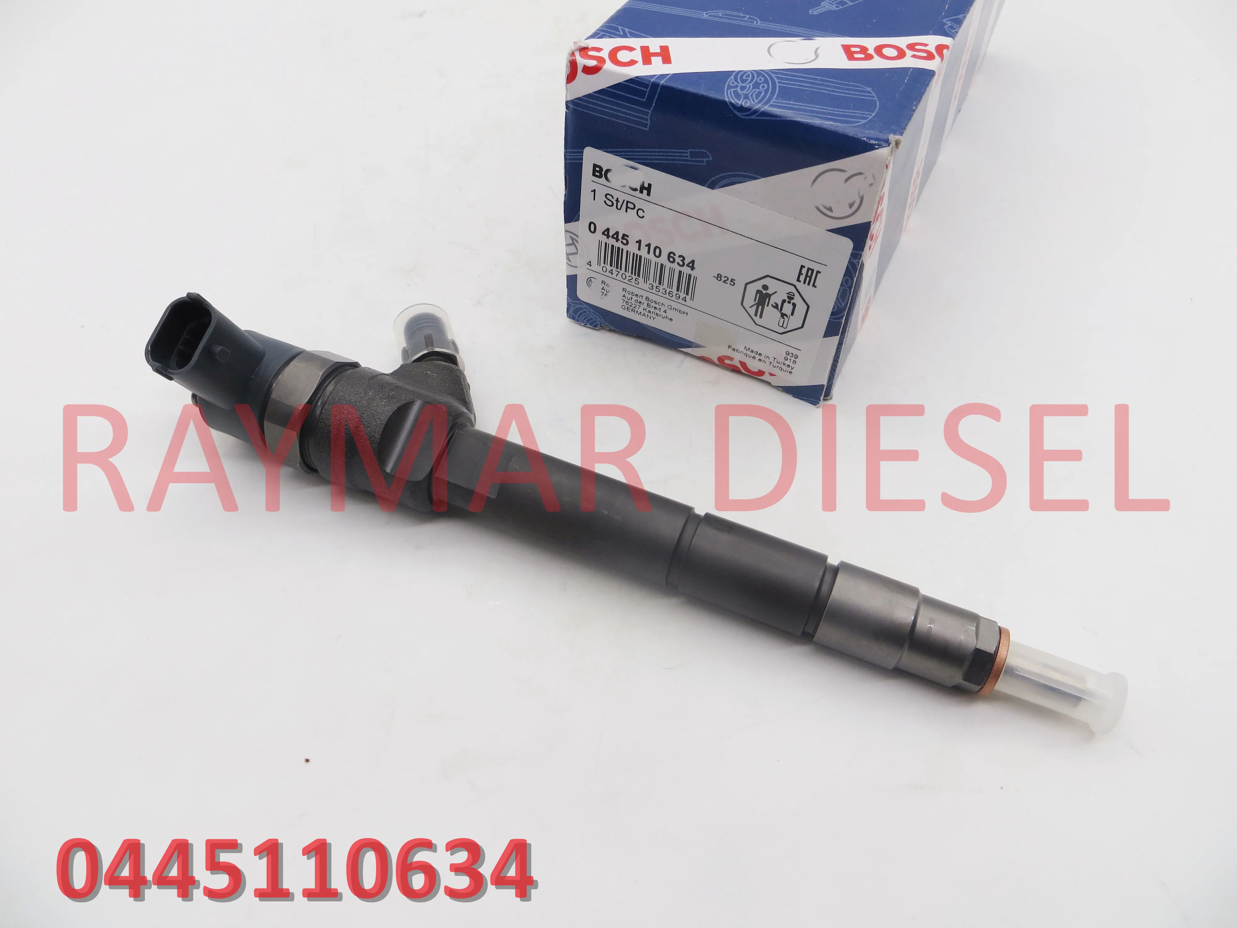 Genuine diesel common rail fuel injector 0445110634, 0445110375, 4420518, 93168212, 95517506, 8200912052 166005070R 166091245R