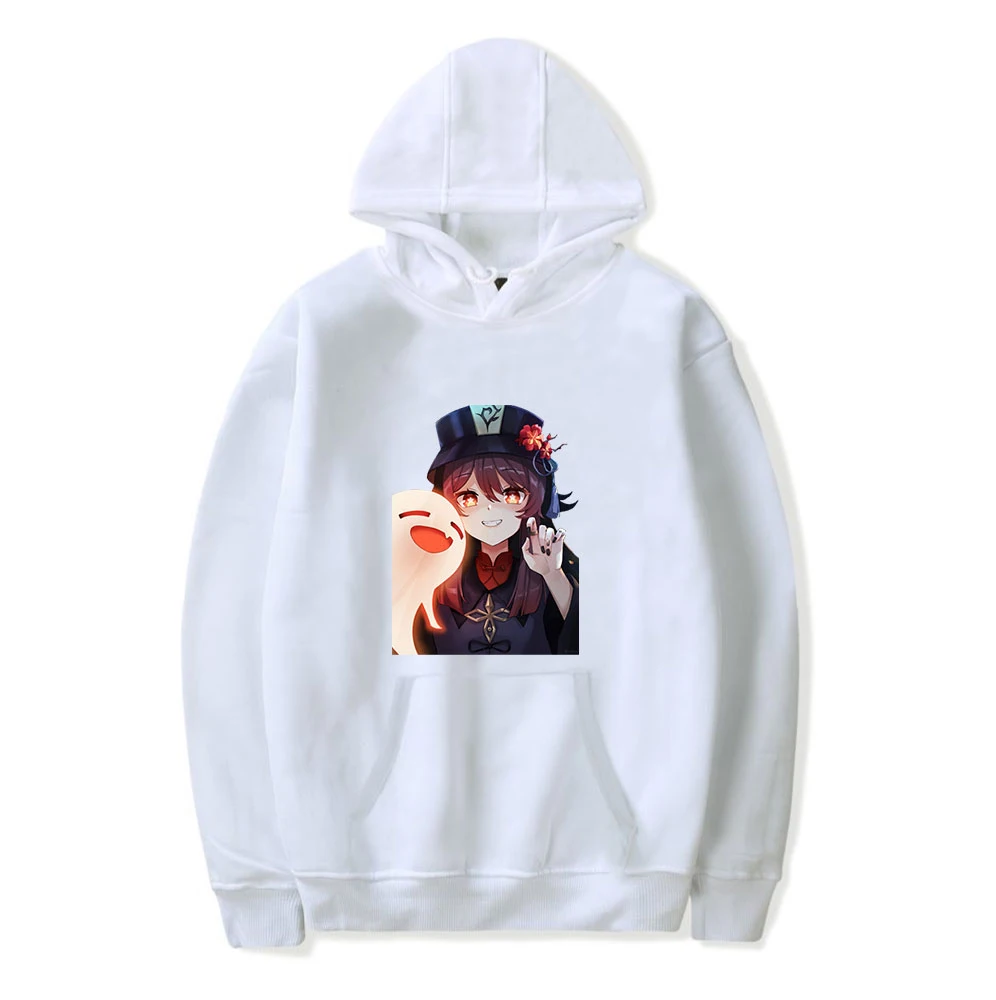 

Genshin Hu Tao Hoodies Boys/girls Harajuku Sweatshirt Male Casual Ulzzang Retro Cartoon Hoodie Japanese Streetwear Fashion Tops