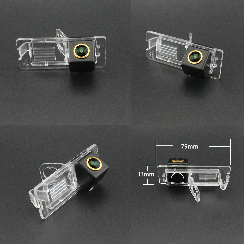 Full HD AHD Fisheye Lens Car Reverse Backup Rear View Camera For Renault Clio 3 Espace 4 Scenic Laguna 2 II 3 III Mirror Image
