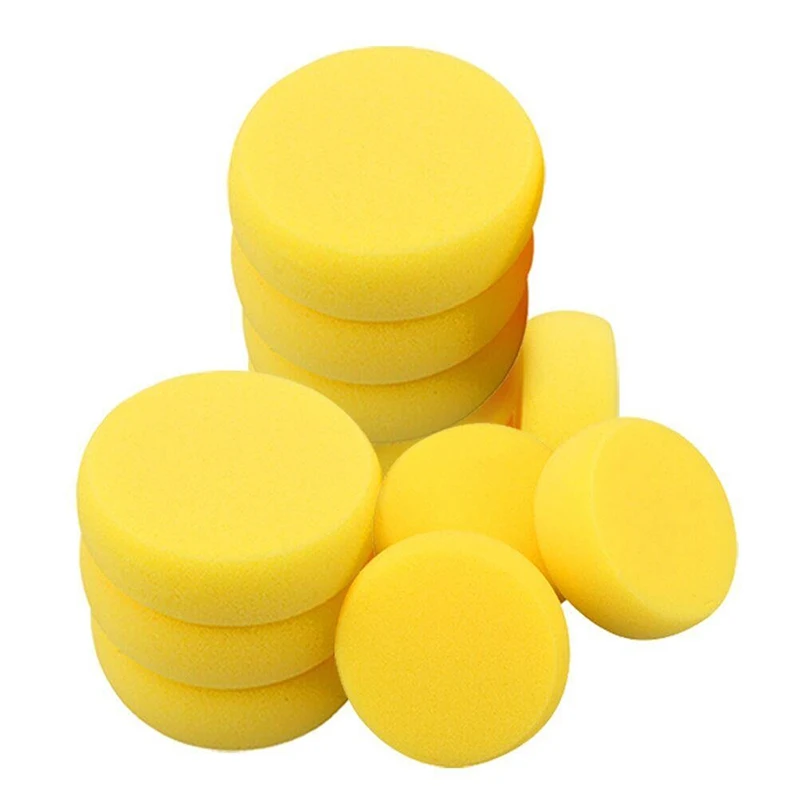 50 Pieces Paint Density Sponges Synthetic Artist Sponges Watercolor Sponges for Graffiti Painting, Art Crafts, Pottery