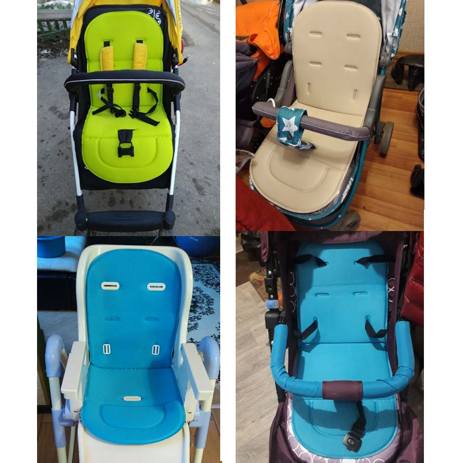 New Comfortable Baby Stroller Pad Four Seasons General Soft Seat Cushion Child Cart Seat Mat Kids Pushchair Cushion For 0-27M