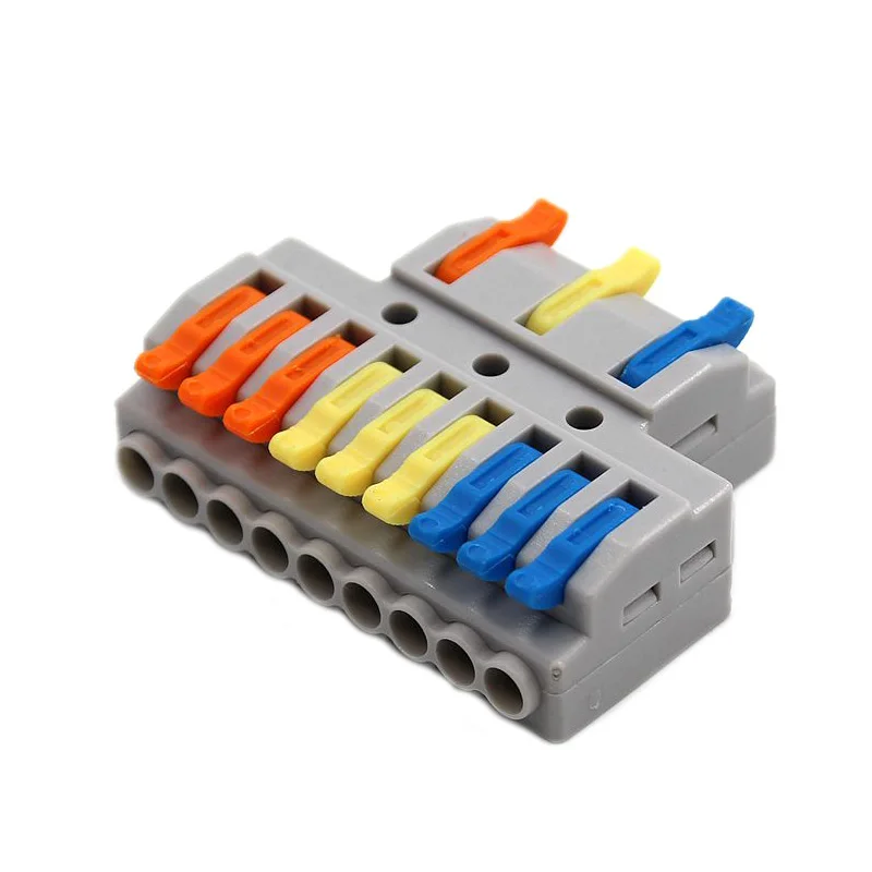 Mini Connecteurs Électriques Rapides Universels Compacts, Câble de Câblage d'Éclairage LED, Bornes à Emboîter, SPL42 62