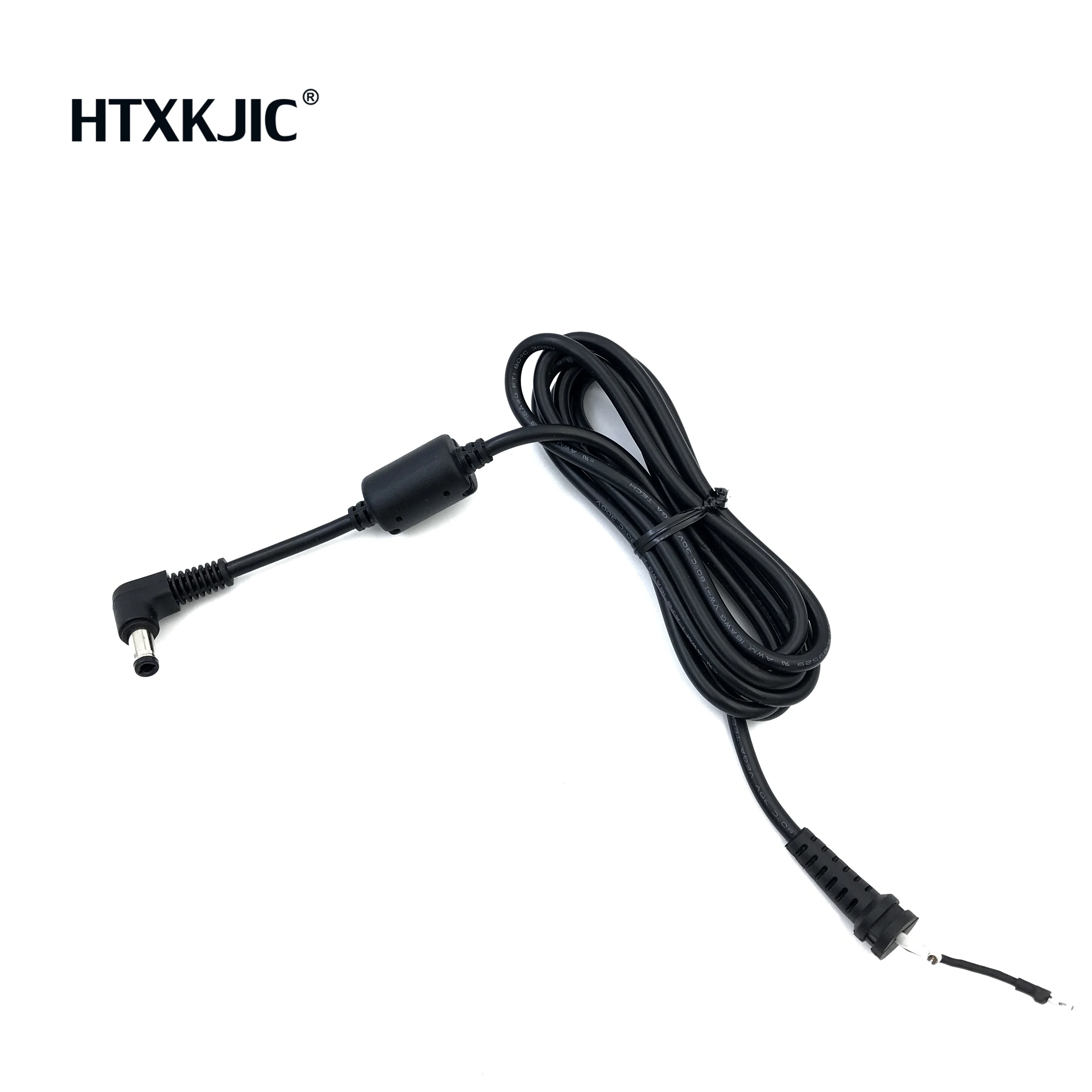 Conector de alimentación para ordenador portátil, adaptador de enchufe de CC de 150w, 1,5 M, 5,5x2,5mm, Cable de cargador de 18awg para Asus, Lenovo, cargador de Notebook