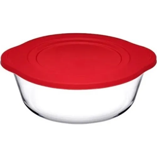 Pasabahce 6 Pcs 59001 Round shape Pyrex Cooking Pot 2100 cc