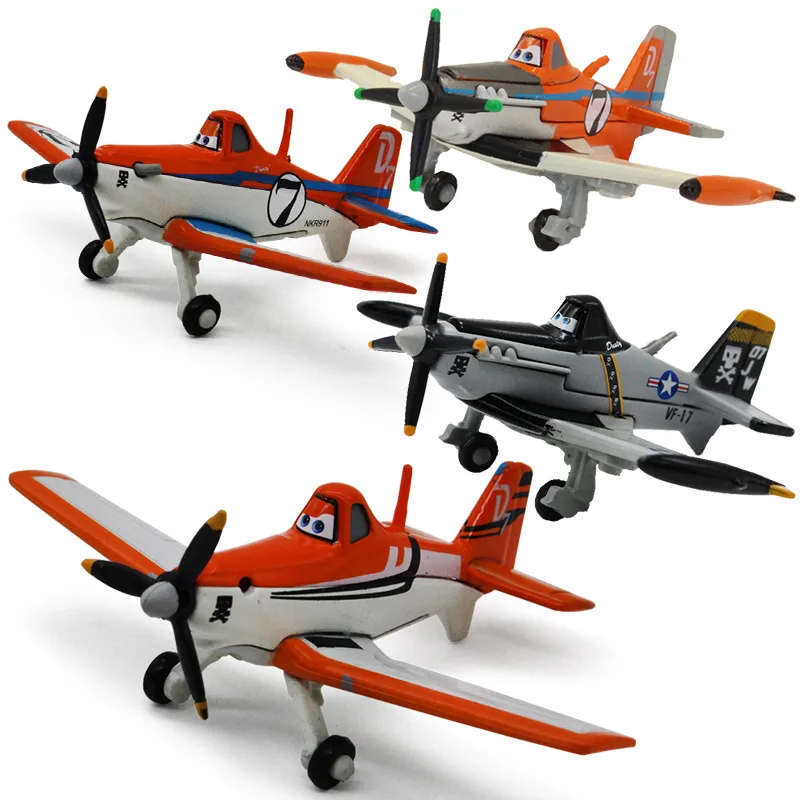 Disney Pixar Planes No.7 Dusty Crophopper Metal Diecast Toy Plane 1:55 Pixar Vliegtuigen Mobilisatie Speelgoed Gift Gratis Verzending