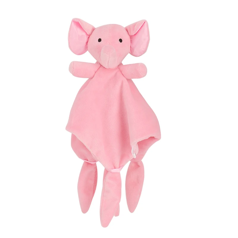 Baby Animals Plush Toy Soft Towel Newborn Snuggle Comforter Soothe Calm Sleeping Blankets Infant Swaddle Towel Bebe Bedding Kids