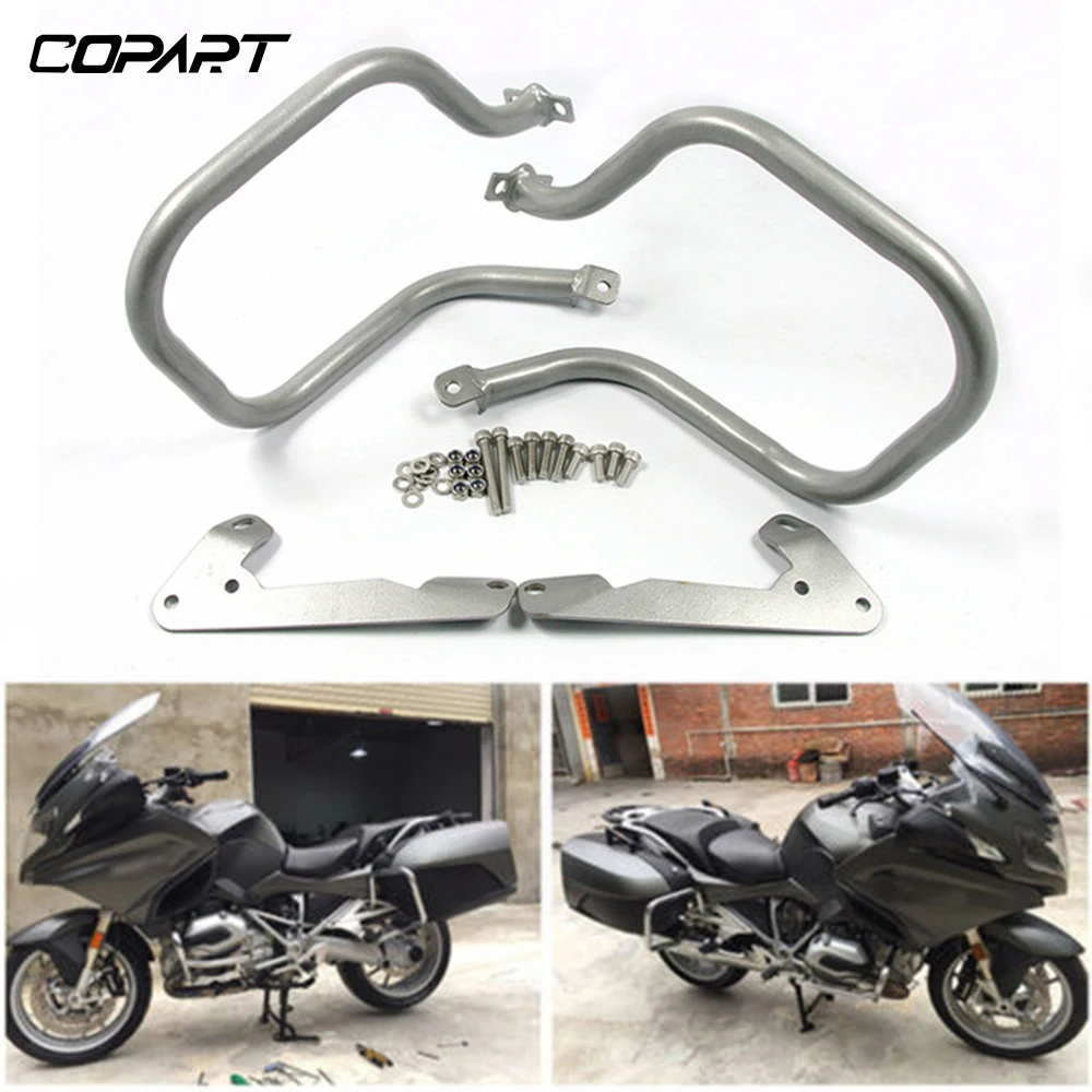 For BMW R1200RT R1200 RT R 1200 RT 2014-2020 Motorcycle Crash Bars Saddlebags Guard Engine Guard Bumpers Stunt Cage Protector