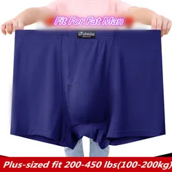 4Pcs Big Size Underwear For Men Plus Panties Boxer Oversize Sexy Underpants Large Undies Loose Shorts 8XL 9XL 10XL 11XL 12XL13XL