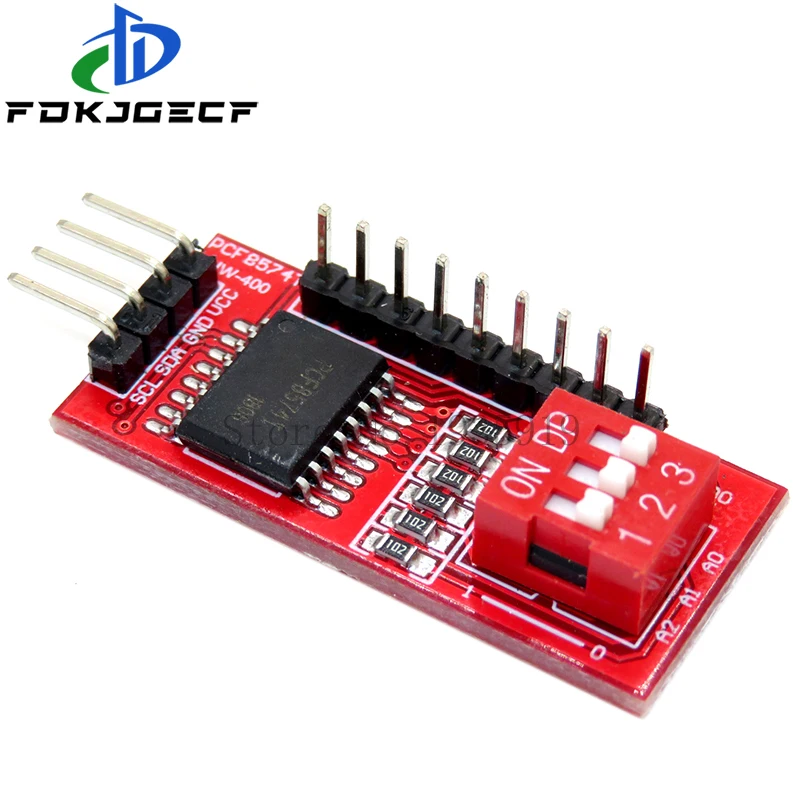 10PCS PCF8574 PCF8574T I/O for I2C Port Interface Support Cascading Extended Module