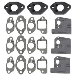 Kit de reparación de sello de diafragma de carburador para Honda, GCV190, 16211-ZL8-000, aislador de carburador, cortacésped, recortadora, suministros