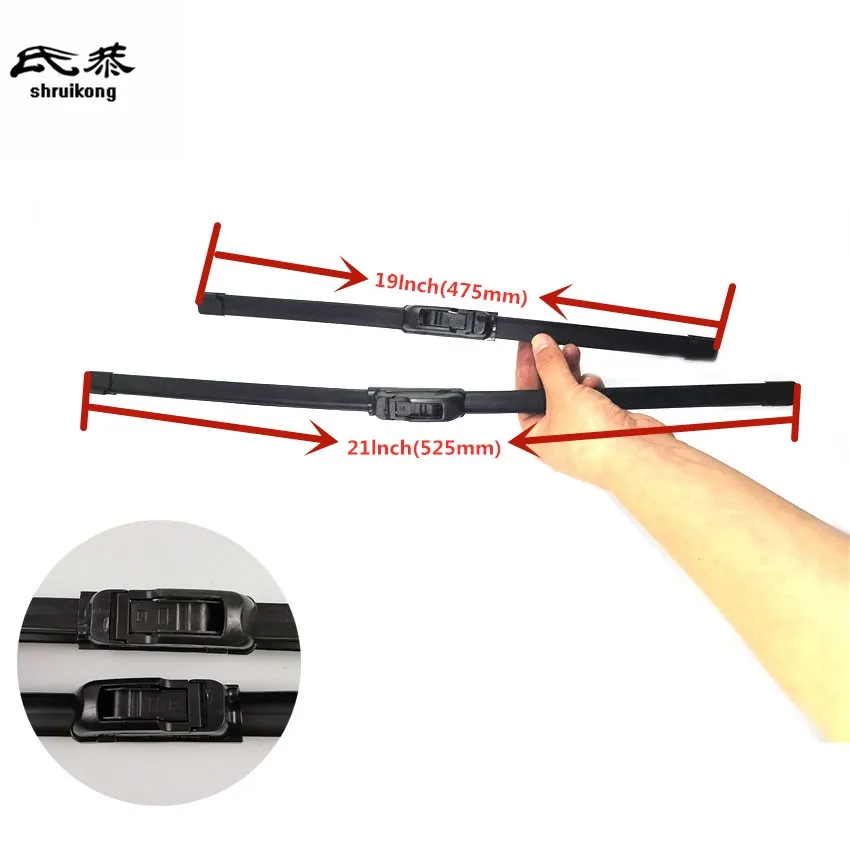 Car Styling Stickers Wiper Blades For Toyota Hilux (From 2005 Onwards) 21