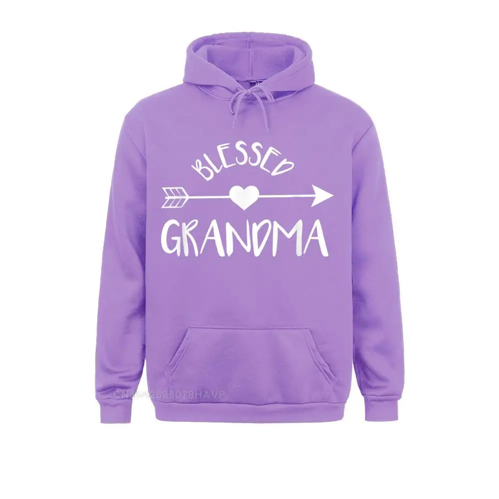 Blessed Grandma Shirt Cute Tribal Arrow And Heart Gran Punk Sweatshirts Summer/Autumn Cosie Hoodies Anime Sweater Faddish Men