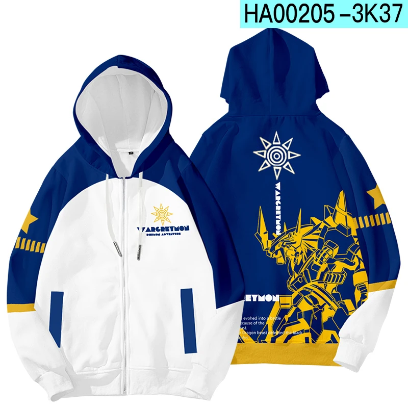 New Anime Digimon Adventure Cosplay Costume Taichi Yagami Ishida Yamato Takenouchi Sora Boys/Girls Unisex 3D Hoodies Sweatshirts