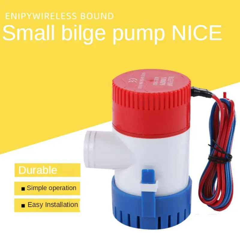 

DC bilge pump semi-auto switch electric small submersible pump bilge pump 350 500 750 1100 gallons