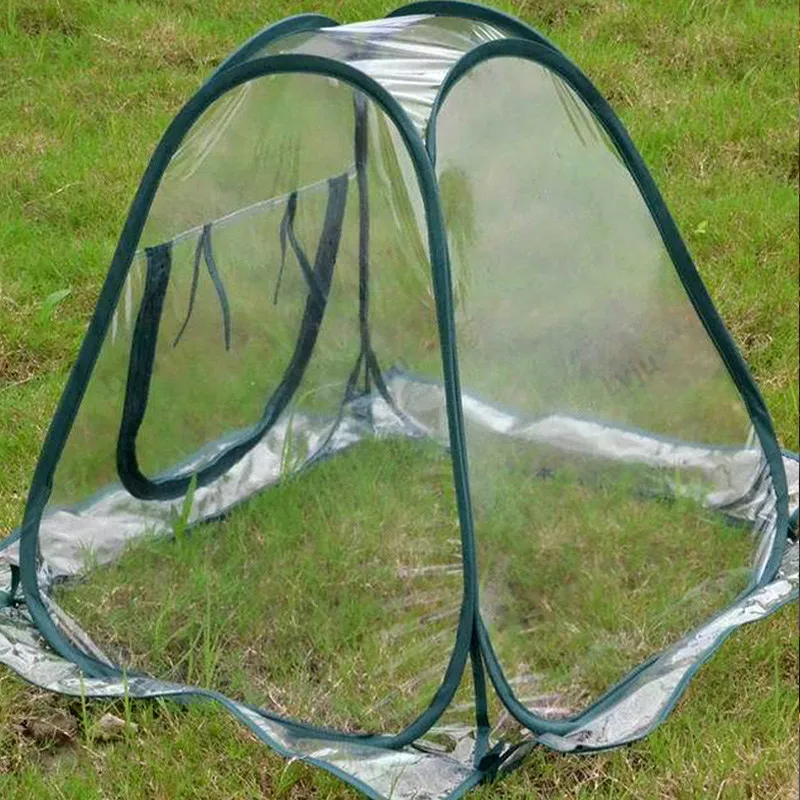 

Lvju Plant Grow Bags Greenhouse Garden Green House PVC Cover Transparent Garden Greenhouse Grow House For Seedlings/Planting