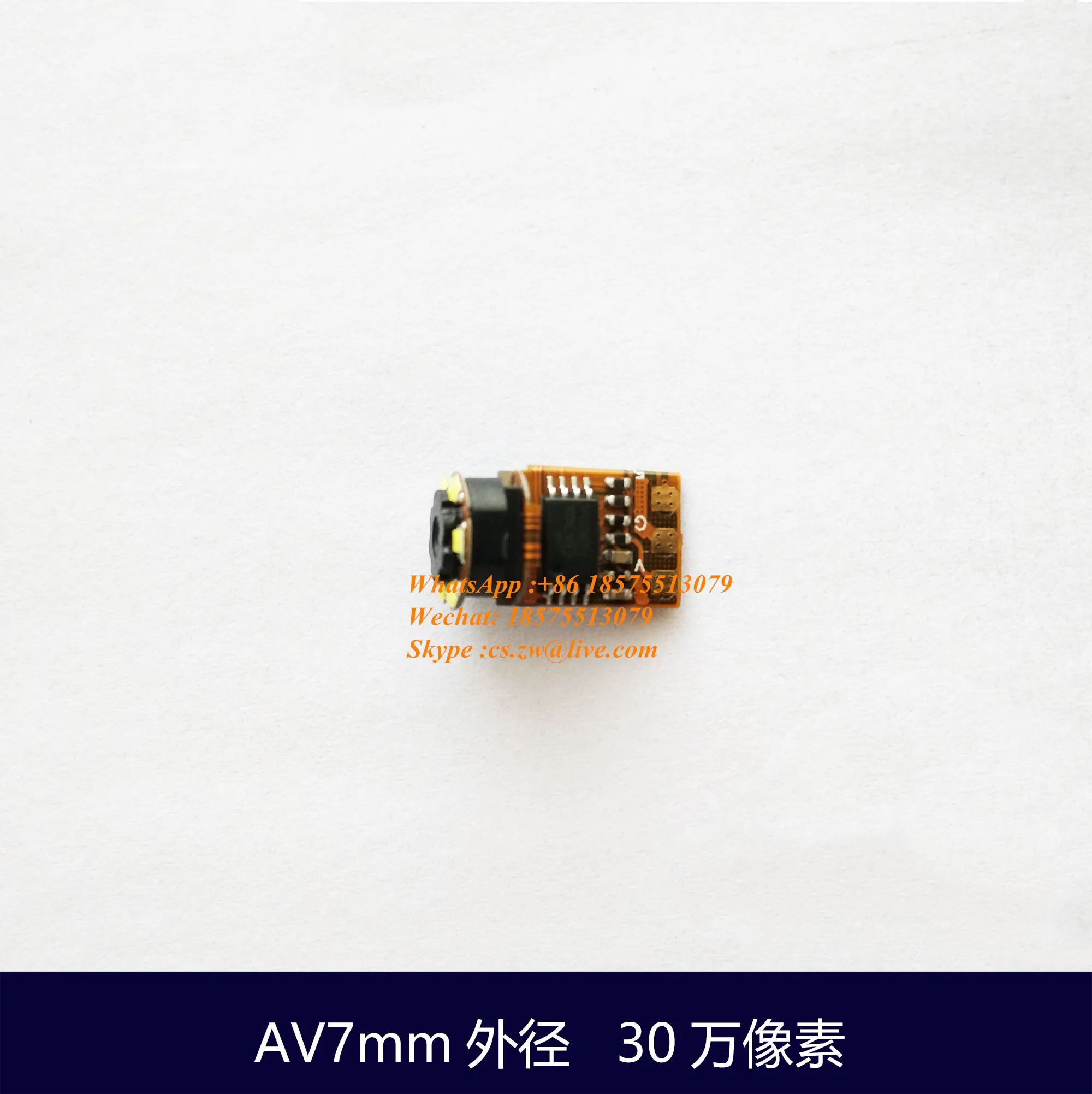 

Ultra-short AV 7mm Analog 300,000 Pixel Industrial Endoscope Module Visual Cleaning Gun
