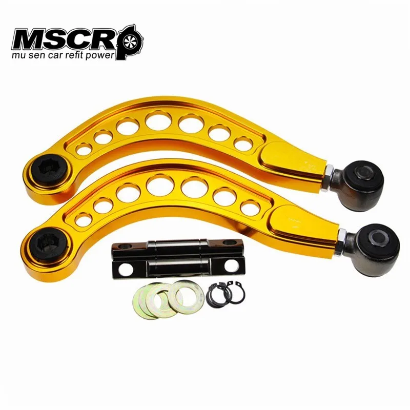 Aluminium Car Rear Camber Kits Lower Control Arm Camber Arm Kit for Honda Civic DX/LX/EX/SI FG2 FD 06-10