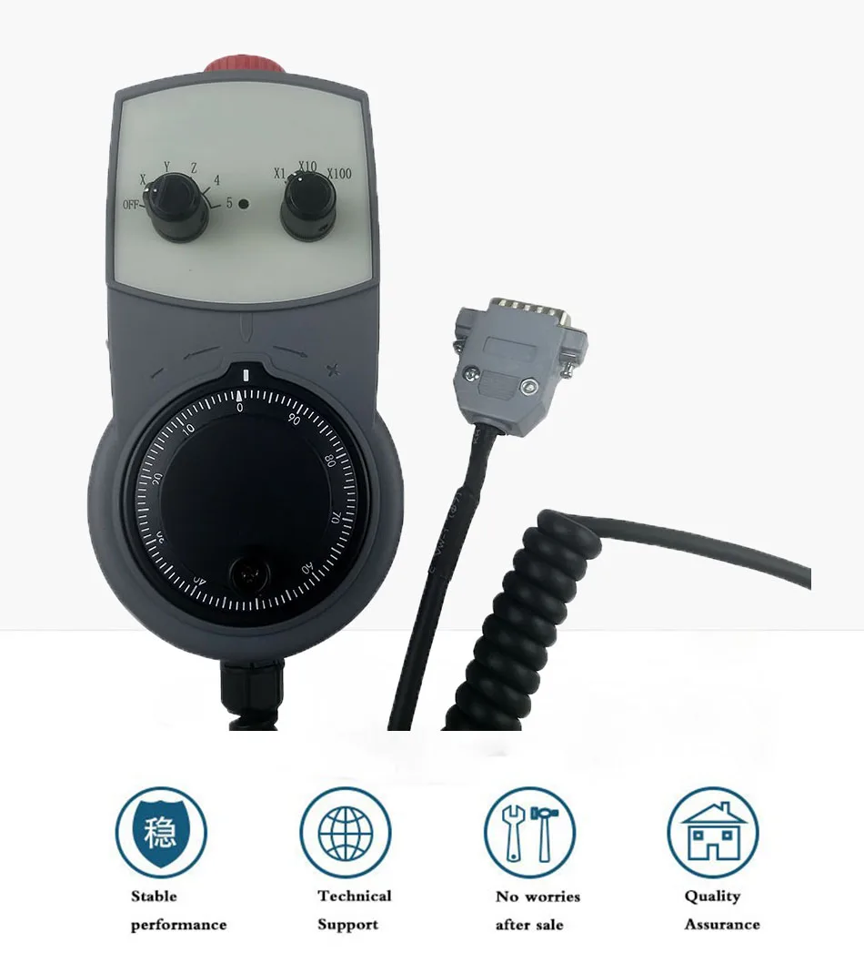 Cnc com Parada de Emergência Eixos Volante Eletrônico Padrão 5v Mpg Mach3 Sistema de Controle Ddcsv3.1 Ddcsv4.1 M350 Ddcs Expert