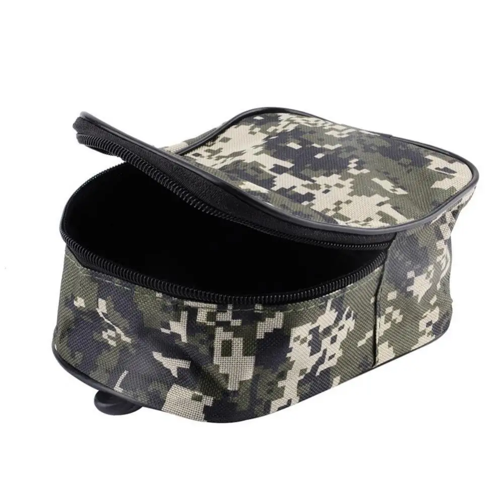 40% Discounts Hot! Outdoor Camouflage Fishing Reel Waist Bag Portable Tackle Holder Storage Pouch