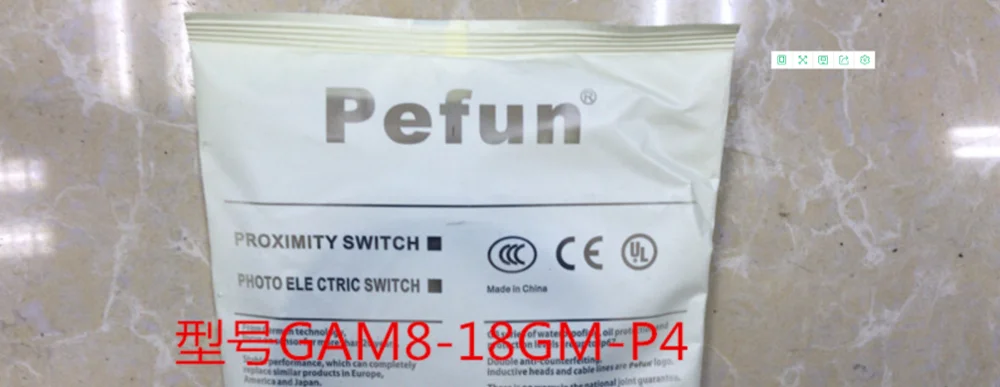 

Датчик-выключатель pefun, индуктивный датчик GAM8-18GM-P4, NO+NC