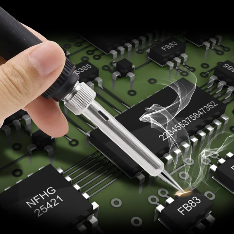 Adjustable Temperature Electric Soldering Iron Welding Tool  hot selling electric Heater Repair110V 220V 60W EU US BS Plug