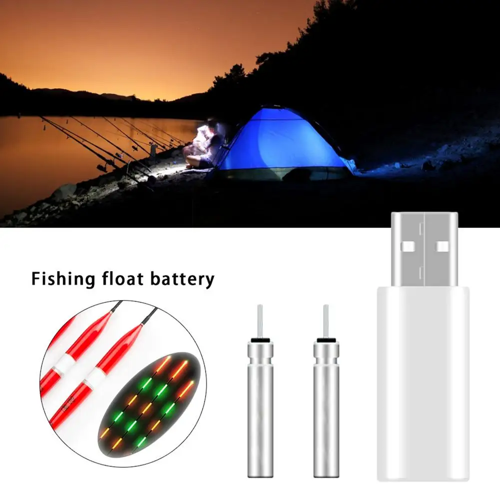 Outdoor Fishing Float Rechargeable Battery CR425 USB Charger For Electronic Floats Batteries Night Fishing Accessories Tackles