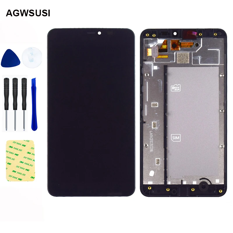 

For Nokia Lumia 640XL LCD Display Touch Screen Digitizer Assembly Frame For Nokia Lumia 640XL 640 XL Display Screen Replacement