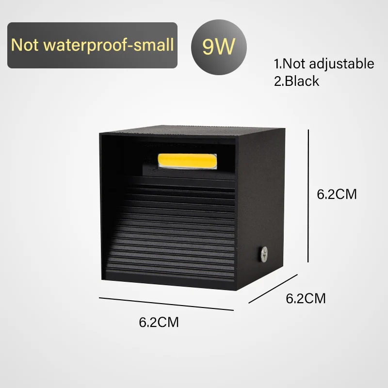 BANMENG LED Wall Light Motion Sensor IP65 Waterproof 9W 7