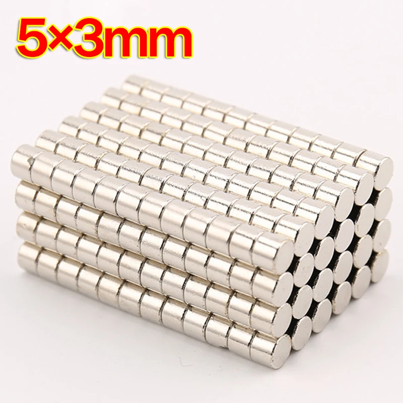 10/50/100/200pcs 5x3MM Neodymium Magnet 5mm x 3mm N35 NdFeB Round Super Powerful Strong Permanent Magnetic imanes Disc 5*3mm