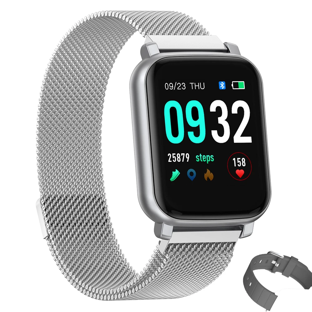 Full Touch Smartwatch Women Heart Rate Blood Pressure Sports Smart Watch Men IP68 Waterproof Android iOS  Fitness Tracker Clock