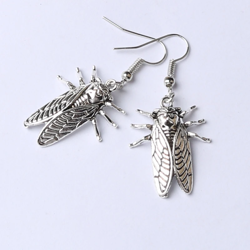 New Design Cicada Lucky Insect Earrings, Unique Earrings, Cute Earring Jewelry Girl