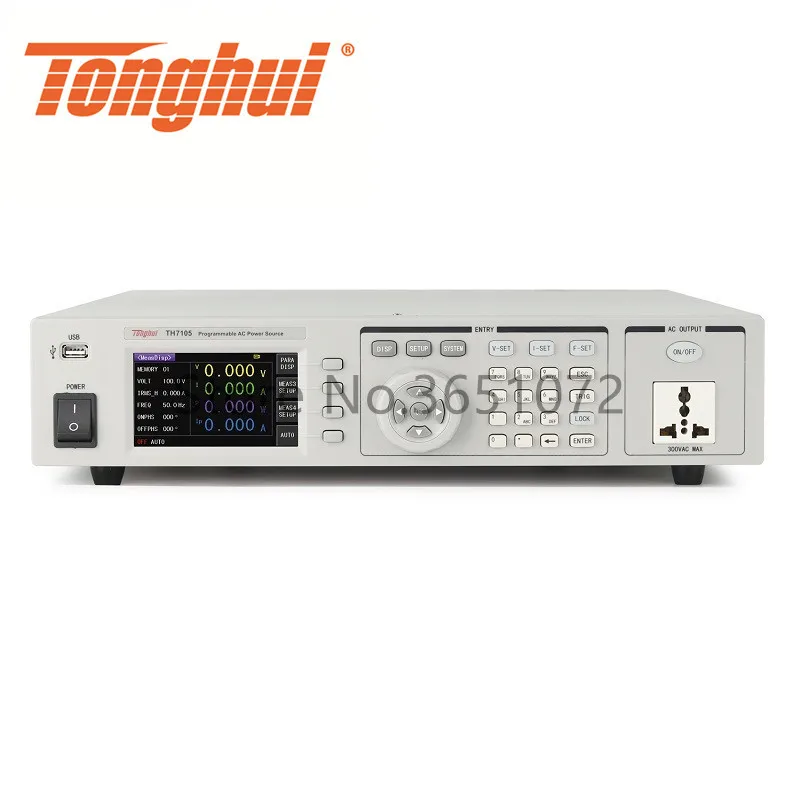 TH7105 Programmable AC Power Supply Power Source with 0-300V, 500W, 45.0Hz-500Hz