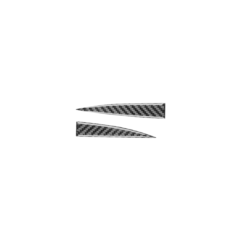 Carbon Fiber Car Clock Display Panel Stickers Trim Cover For Toyota Highlander 2015 2016 2017 2018 Car Accessories Interior